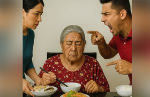 Every month I gave my daughter-in-law 2,000 pesos from my pension to go to the market, and yet, the other day I complained only a little that the meat was too fatty…