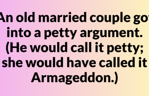 I’ll tell you what. I’ll admit I’m wrong if you admit I was right.