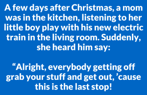 A few days after Christmas