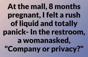 The Woman Who Stayed: An Unexpected Act of Kindness at the Mall