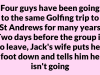 Jack Wants To Go Golfing