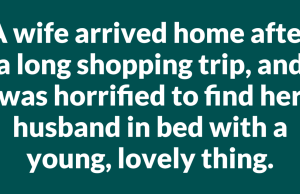 Wife Arrived Home After A Long Shopping Trip