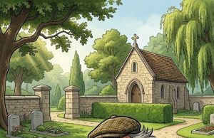 A very sick woman on her sick bed