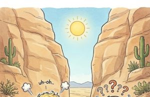 Pablo and Paco are riding through the desert