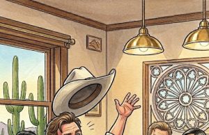 A Texan was having a drink in an Arizona bar