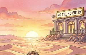 He Just Wanted Water… But They Had a Dress Code