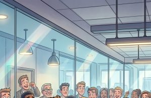 A man makes a bet with his boss