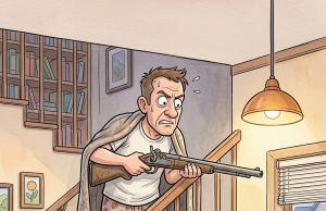 The Midnight ‘Hero’… and the Real Scare in the House