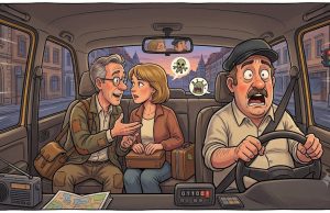 Husband & Wife Terrify Taxi Driver