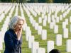 When a powerful woman visited her son’s grave to mourn in private, a young waitress approached and whispered a devastating secret. What she revealed in that cemetery completely changed everything she knew about her son’s final days.