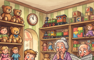 Little Johnny Had a Very Unusual Way of Shopping