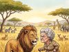 The Lion Had No Idea What He Was Getting Into 😂